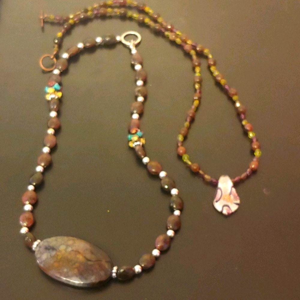 2 necklaces
